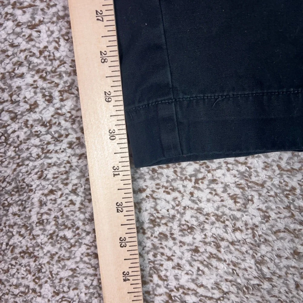 Polo Ralph Lauren Pants Mens 38x32 Black Philip Casual Cotton Chino Trousers